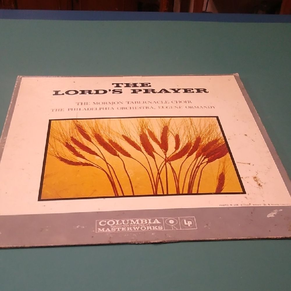 Columbia Masterworks Vinyl Record The Lords Prayer